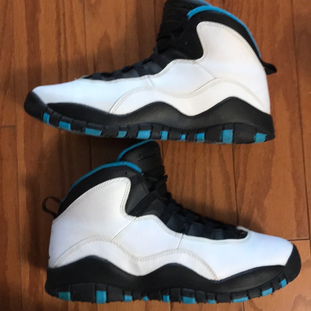 Jordan 10 Powder Blue (GS) - Picture 5 of 14